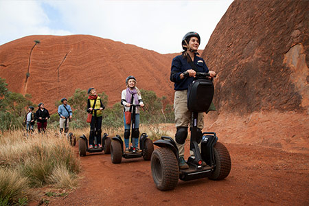GPS-triggered Audio Tour with Uluṟu Segway Tours